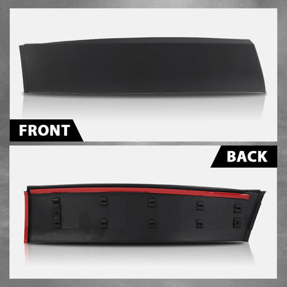 G-PLUS Rear Door Molding Rear Passenger Side Compatible with Jeep Cherokee 2014-2022 Black CH1505110, 6VX68RXFAC