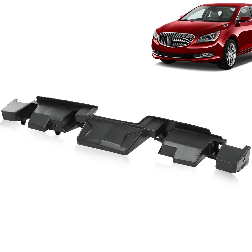 G-PLUS Front Bumper Fascia Center Support Bracket Compatible with Buick LaCrosse 2014 2015 2016 Bumper Grille Support Black 90922349
