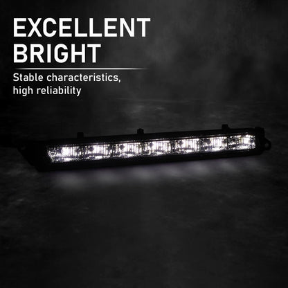 G-PLUS Left LED DRL Daytime Running Fog Light, Compatible with Benz GL-Class X164 GL320 GL350 GL450 GL550 ML63 X166 2007-2013, Driver Side, 1649060351