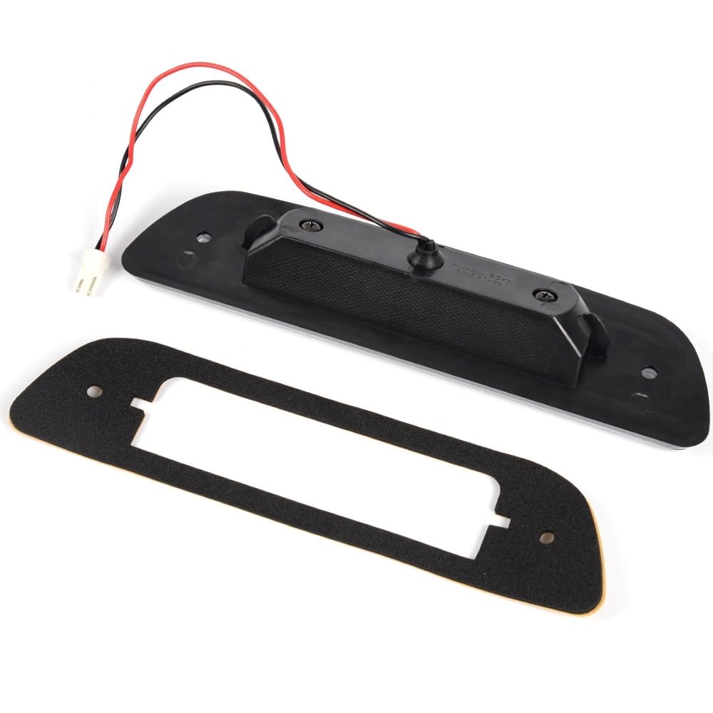 G-PLUS LED Third 3rd Brake Light High Mount Stop Light Fit For Toyota Tacoma 1995-2015, Rear Cab Center Mount Tail Light Clear Lens Chrome Housing 81570-04030