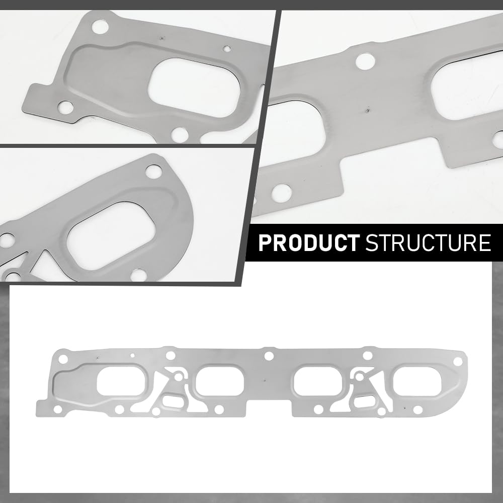 G-PLUS Head Gasket Set Compatible with Buick Allure Lacrosse Regal Verano 2.4L 2010-2017,Fit Chevy Captiva Sport Equinox Impala Malibu Orlando Terrain 2.4L 2010-2017 HS26517PT, HS54874
