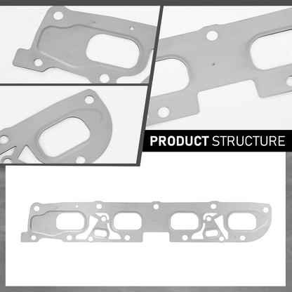 G-PLUS Head Gasket Set Compatible with Buick Allure Lacrosse Regal Verano 2.4L 2010-2017,Fit Chevy Captiva Sport Equinox Impala Malibu Orlando Terrain 2.4L 2010-2017 HS26517PT, HS54874