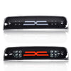 G-PLUS LED Bar Third Brake Light Compatible with Dodge Ram 1500 2009-2010/Fit Dodge Ram 2500 3500 2010/Fit Dodge Ram 1500 2500 3500 2011-2017 High Mount Stop Light Smoky Lens Black Housing