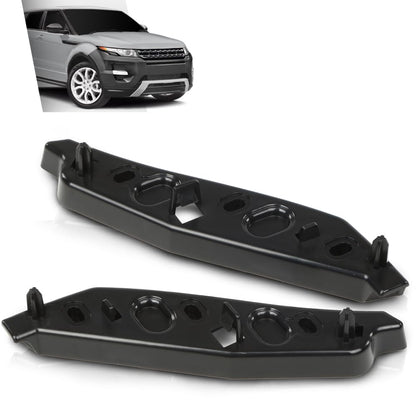 G-PLUS Front Bumper Support Mounting Holder Bracket Compatible with Land Range Rover Evoque 2019+ Black LR137681, LR114818
