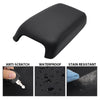G-PLUS Upgraded Center Console Cover, Compatible with Dodge Charger 2011-2023 Armrest Cover Console Lid Protector Cushion Pad (Black Microfiber Leather Skin)