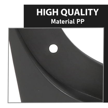 G-PLUS Pair Front Fender Splash Shield, Compatible with Audi Q5 2009-2017, Extension Wheel Spoile, Left Driver & Right Passenger Side 2PCS, 8R0853887, 8R0853888