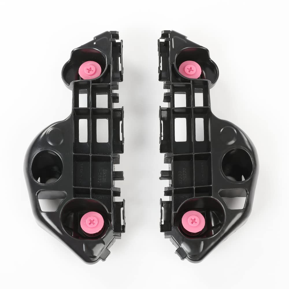 G-PLUS Bumper Bracket Retainer Front Pair Beam Mount Support Compatible with Toyota Camry 2018-2024 Bumper Retainer Bracket Support 52536-33060 52535-33060