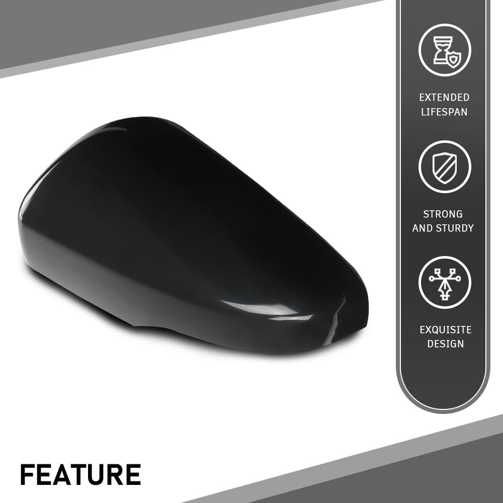 G-PLUS Exterior Mirror Cover Driver Side Compatible with Subaru Crosstrek 2018-2023,Fit Subaru Forester 2019-2023 91059FL030