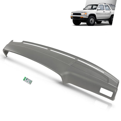 G-PLUS TPE Dashboard Cover Compatible with Toyota 4Runner Pickup 1989-1995 Gray Dash Panel