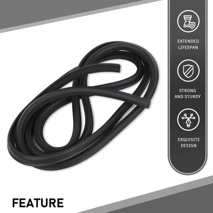 G-PLUS Trunk Seal Weatherstrip Soft Rubber Compatible with Buick 1964-1974,Compatible with Chevy 1962-1974,Fit Olds 1964-1972,Fit Pontiac 1964-1972 Black