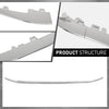 G-PLUS Front Bumper Center Molding Trims LH+RH 3Pcs Compatible with Benz W222 S-Class S450 S560 2018-2020 222-885-76-00