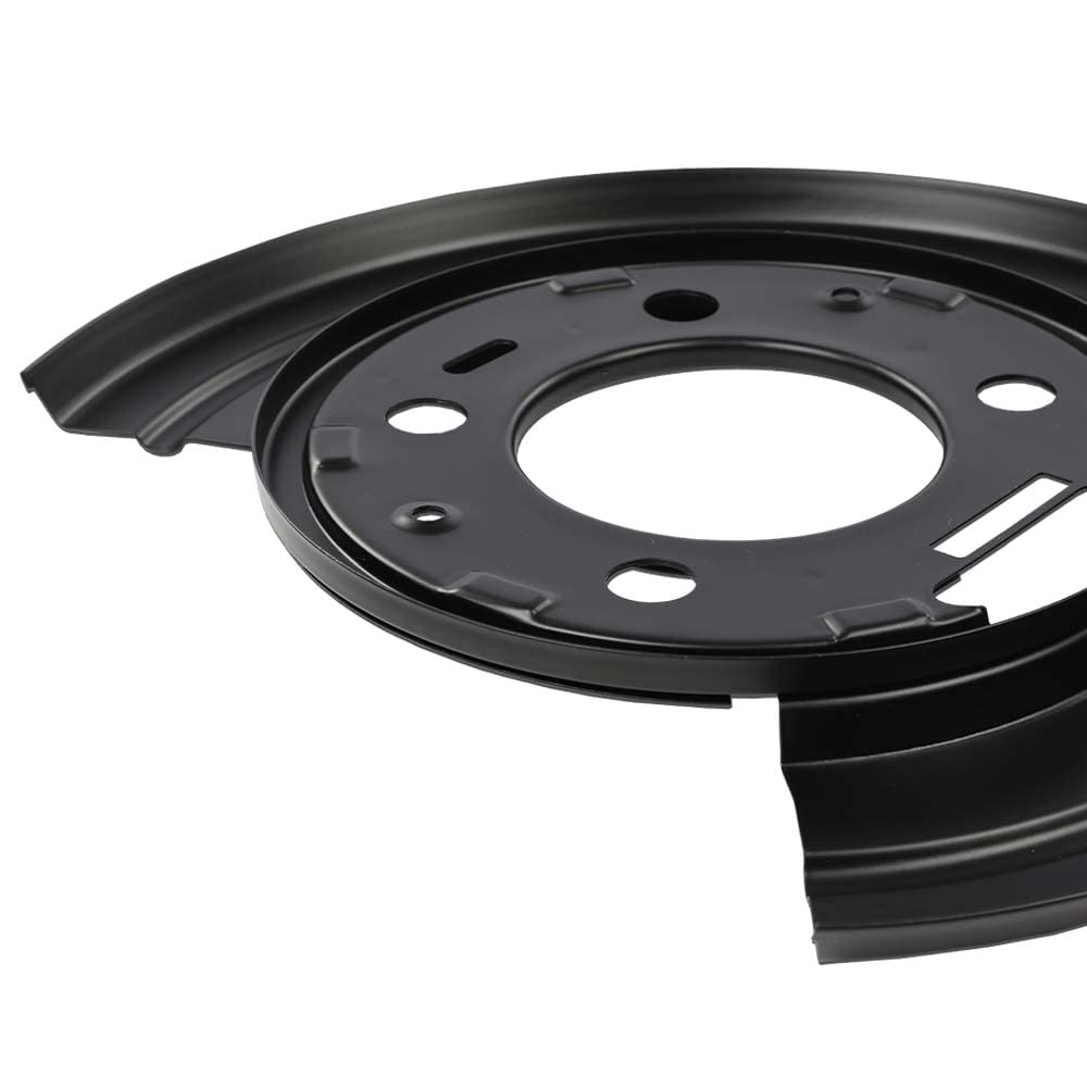 G-PLUS New Rear Brake Dust Shield Backing Plates Pair Compatible with 2000-2005 Ford Excursion/2000-2010 Ford F250 Super Duty TN02044