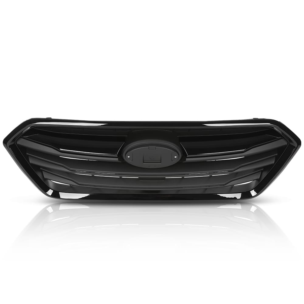 G-PLUS Front Bumper Grille Assembly Compatible with Subaru Legacy 2018-2019, With black molding 91121AL21A, SU1200179