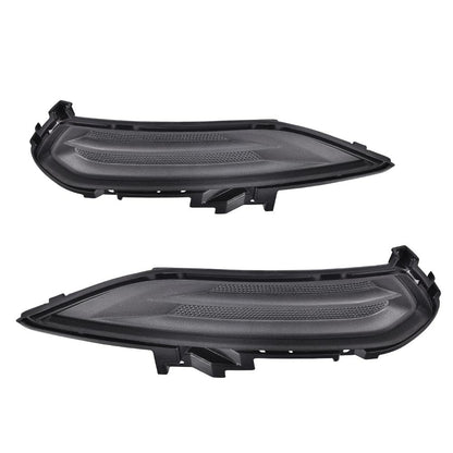 G-PLUS Fog Lamp Cover Front Left Driver Right Passenger Side Compatible with 2013-2016 Fusion Auto Fog Light Lamp Cover Trim Bezel DS7Z17B814AA DS7Z17B814AB FO1039133 FO1038133