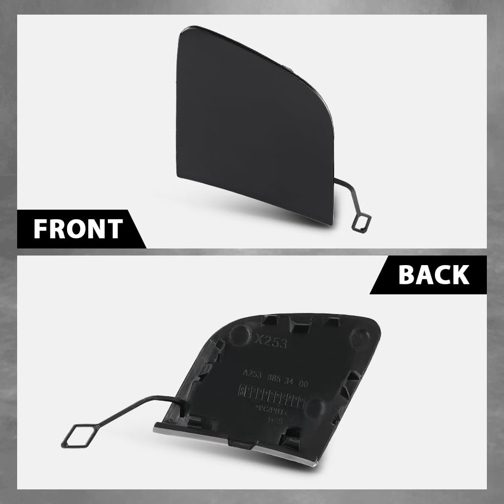 G-PLUS Front Tow Cap Compatible with Benz GLC-Class X253 2016-2018 with AMG Line Package A2538853400