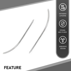 G-PLUS Front Bumper Trim Molding Pair for Benz C250 Coupe 2012-2015 Product Features