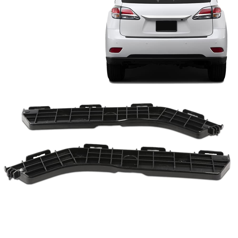 G-PLUS Rear Bumper Retainer Set Compatible with 2010-2015 RX350 RX450h Left Driver and Right Passenger Side Bumper Retainer Support Bracket 525750E020 LX1133101 525760E020 LX1132101