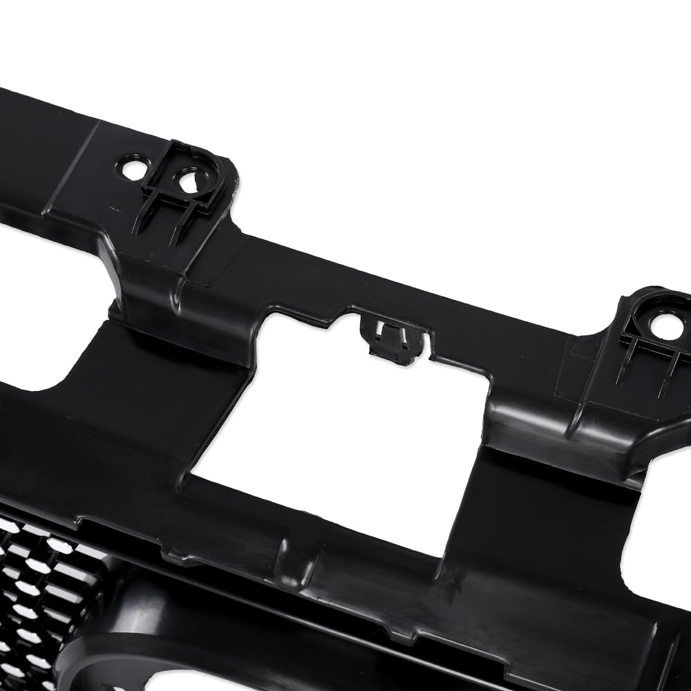 G-PLUS Front Bumper Upper Grille Compatible with Mazda 6 Atenza 2014-2016 Mesh Hood Grill ABS Black