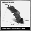 G-PLUS Front Right Fender Liner Inner Assembly, Compatible with Benz E350 2014/ E400 2015-2017/ E550 Base 2014-2017, Passenger Side, MB1249176, 2076902530