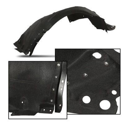 G-PLUS Front Fender Liner Driver and Passenger Side Compatible with Honda Accord 2018-2021 74150TVAA00 74100TVAA00 HO1248180 HO1249180