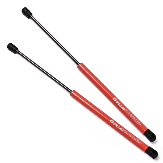【Multi-Colored】 G-PLUS 17.78" Gas Strut Lid Support Lift Support Lid Gas Shocks for Jeep Liberty 2006 65th Anniversary Edition l 2002-2007 Base Sport Rear Hood Struts Matt Red 2 pcs