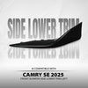 G-PLUS Front Lower Left Side Bumper Molding Trim Compatible with Toyota Camry SE 2025 TO1046135, 52713AQ040 Glossy Black