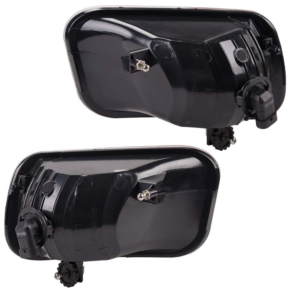 G-PLUS Front Bumper Fog Lights Compatible With Dodge Ram 1500 2009 2010,Compatible With Ram 1500 2500 3500 2011-2012 W/Halogen Bulbs Clear Lens