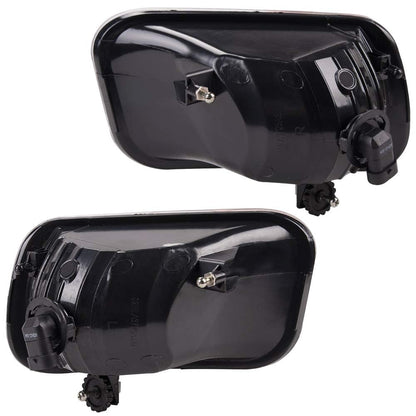 G-PLUS Front Bumper Fog Lights Compatible With Dodge Ram 1500 2009 2010,Compatible With Ram 1500 2500 3500 2011-2012 W/Halogen Bulbs Clear Lens