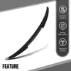 G-PLUS Rear Trunk Spoiler Wing Compatible with BMW G20 3 Series 4 Door Sedan 2019 2020 2021 2022 2023 2024 2025, Fit BMW G80 M3 Sedan 2021 2022 2023 2024 2025 Gloss Black