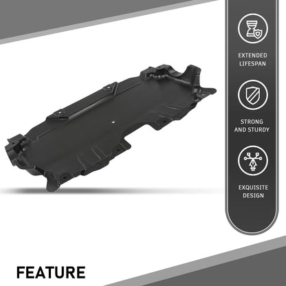 G-PLUS Engine Splash Shield Rear Lower Compatible with Benz C300 2015-2022,Fit Benz C63 AMG 2015-2021 2055240230, MB1228186