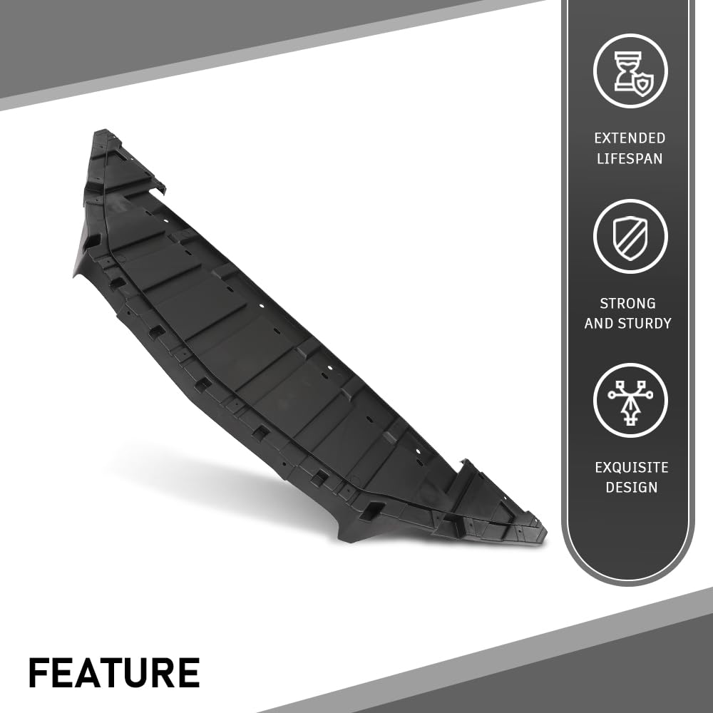 G-PLUS Lower Engine Splash Shield Deflector, Compatible with Lincoln MKC Sport Utility 4-Door 2015-2017, FO1091106, EJ7Z8310A, EJ7Z-8310-A