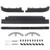 G-PLUS Front Lower Spoiler Air Dam Bundle W/Side Support Compatible with 1997-2004 Chevy C5 Corvette