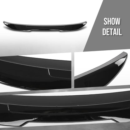G-PLUS Rear Trunk Spoiler Wing Compatible with BMW F22 2 Series Coupe Only 2014 2015 2016 2017 2018 2019 2020 Fit BMW F87 M2 2016 2017 2018 Rear Trunk Spoiler Gloss Black
