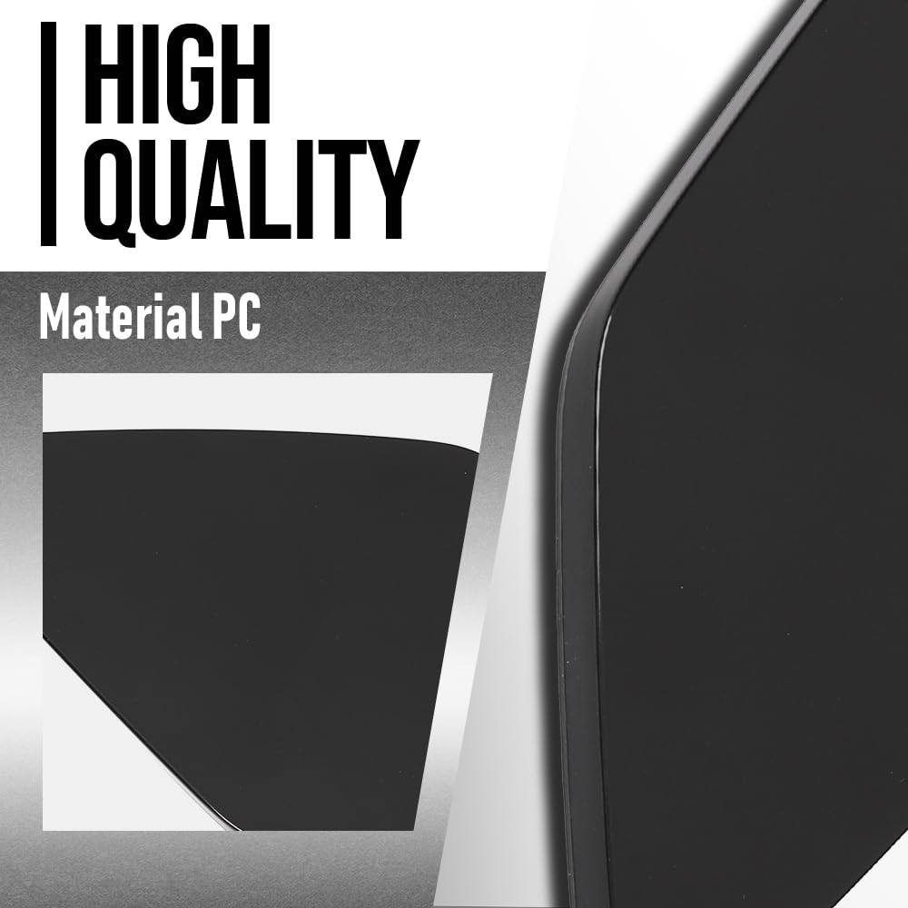 G-PLUS Front Right Bumper Tow Hook Cover Compatible with Volvo XC60 2018 2019 2020 2021 39846406 Glossy Black