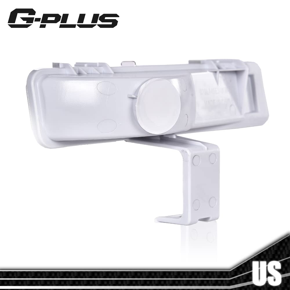 G-PLUS Front Bumper Mounted Side Marker Turn Signal Light Assembly Compatible with Chevy 85-90 Caprice Base 80-81 Caprice Classic Landau 914550, GM2521116 914549 GM2520115