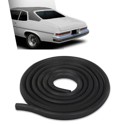 G-PLUS Trunk Seal Weatherstrip Soft Rubber Compatible with Buick 1964-1974,Compatible with Chevy 1962-1974,Fit Olds 1964-1972,Fit Pontiac 1964-1972 Black