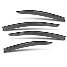 G-PLUS Window Visor Rain Guards 4PCS for Honda Civic Sedan 2012-2015 Smoky