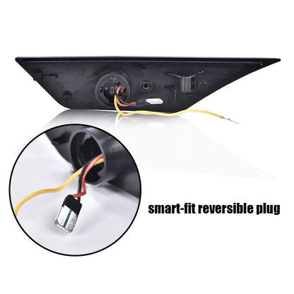 G-PLUS LED Switchback Signal Lamp Side Marker Lights White Compatible with Honda Civic 2016 2017 2018 2019 2020 2021 33850TBAA02, 33850TBAA01, 33800TBAA02 Clear Lens