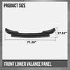 G-PLUS Front Lower Valance Panel Compatible with Ford Explorer 2011 2012 2013 2014 2015 Fit Sport & Limited Models Without Tow Package (Vent Hole) Only FO1095239, 103-00217B Black