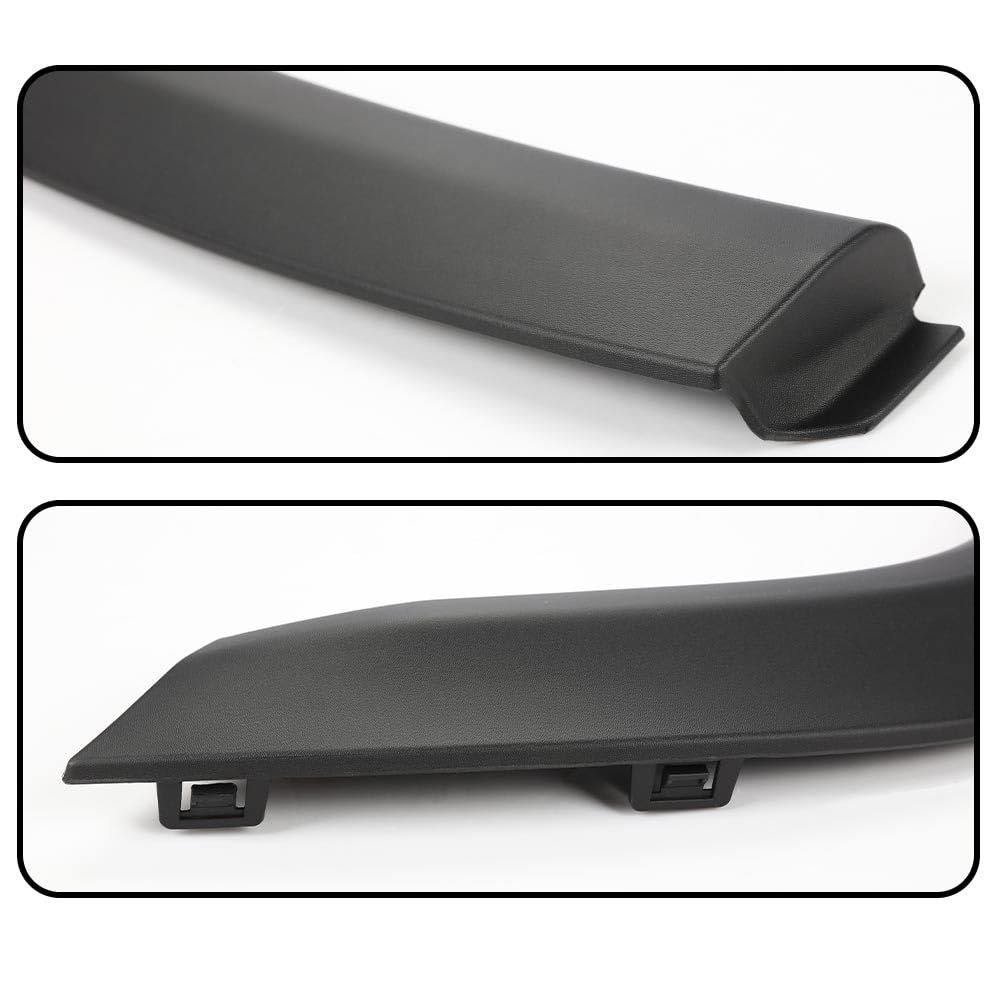 G-PLUS Wheel Opening Molding Fender Flare Compatible With Jeep Compass 2017-2022, OE Style Black Wheel Cover Protector (Rear Left) 5UP10RXFAB