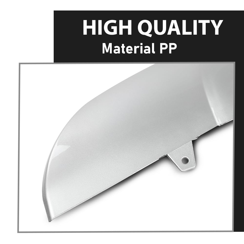 G-PLUS Rear Lower Bumper Valance Panel Compatible with Toyota RAV4 (submodel: LE, Limited, SE, XLE) 2016-2018 524530R020, 524530R020B2, TO1195108 Silver