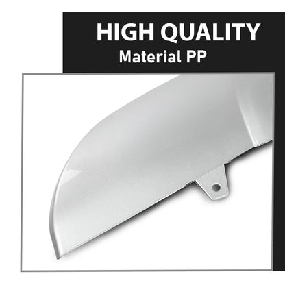 G-PLUS Rear Lower Bumper Valance Panel Compatible with Toyota RAV4 (submodel: LE, Limited, SE, XLE) 2016-2018 524530R020, 524530R020B2, TO1195108 Silver