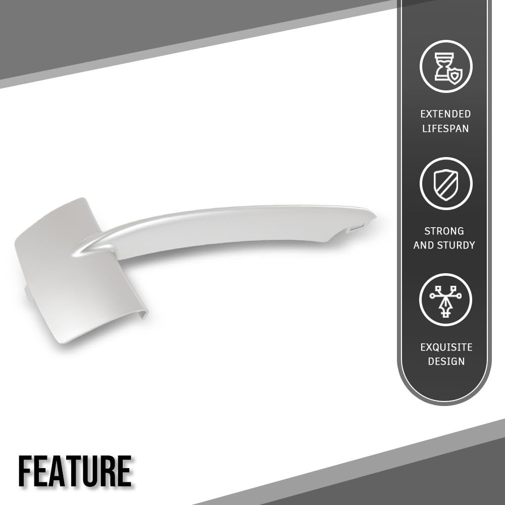 G-PLUS Front Right Side Lower Bumper Grille Trim Silver Compatible with BMW X5 2014-2018 Fits Models without M Sport Line Package, Type 1 Standard Line 51117303113 BM1038152