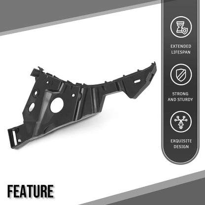 G-PLUS Front Right Bumper Grille-Side Bracket Compatible with Buick LaCrosse 2010 2011 2012 2013 22782286, 20909986, 22769416 Black