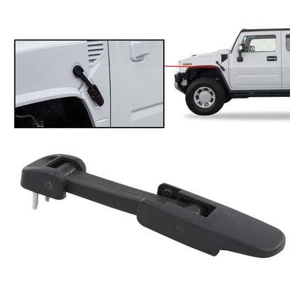 G-PLUS Hood Latch Compatible With Hummer H2/Chevy Kodiak/GMC TopKick 2003 2004 2005 2006 2007 2008 2009 Black GM 15097841