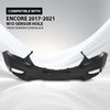 G-PLUS Front Bumper Cover Compatible with Buick Encore 2017 2018 2019 2020 2021 w/o Sensor Hole, GM1014128, Primed Black