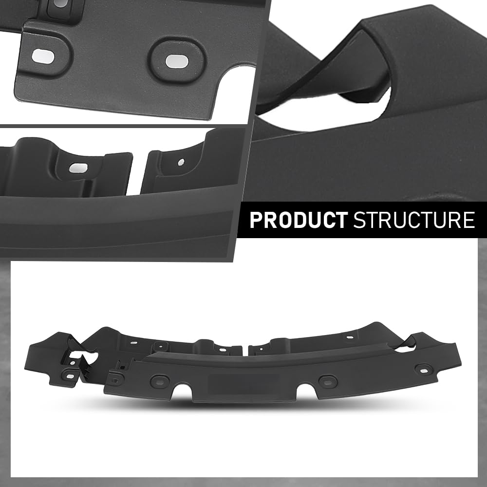 G-PLUS Upper Radiator Support Cover, Compatible with Ford Escape 2019/ SEL 2018, Fit Ford Escape (submodel: S, SE, Titanium) 2017-2018, GJ5Z16A238A, FO1224126