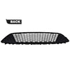 G-PLUS Front Bumper Upper Grille Compatible with Ford Focus S & SE 2015-2018 Replace for F1EZ-8200A, F1EZ-8200B Mesh Grill Honeycomb Style Black