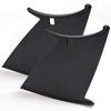 2pc Two Rear Wing Spoiler Stabilizer Compatible with Impreza WRX STi 2011 2012 2013 2014 Black