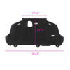 G-PLUS Front Splash Shield Under Engine Radiator Cover Compatible with Ford C-Max 2013-2018 / Focus 2012-2018 / Transit 2014-2017